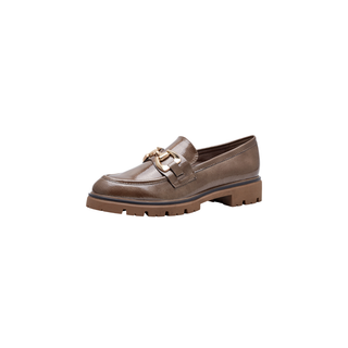 Chain Loafer | Taupe Patent