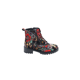 Norma Boot | Black Floral