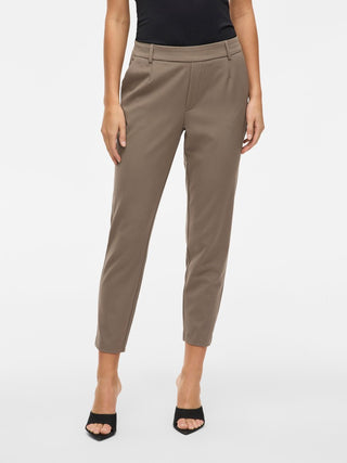 Varone High Waist Slim Leg Pants  | Falcon