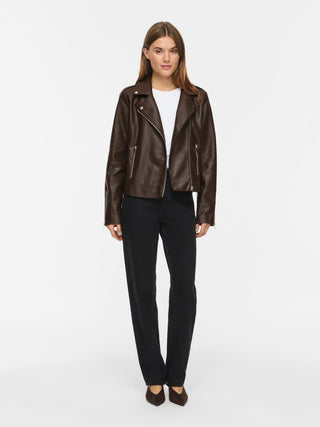 Cara Coated Jacket | Coffee Bean