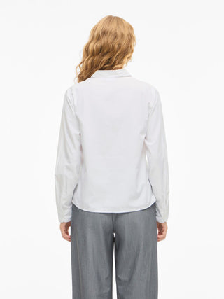 Darma Long Sleeve Regular Shirt | Bright White
