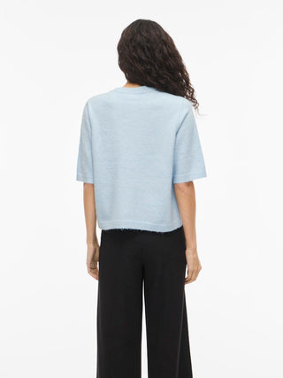 Liga 2/4 Round Neck Knit Cardigan | Nantucket Breeze