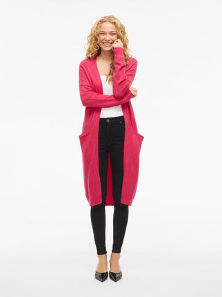 Viril Long Sleeve Knit Cardigan | Jazzy Dark Melange