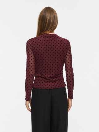 Rikke Long Sleeve Funnel Top | Port Royale