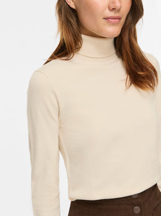 Malu Rollneck Long Sleeve Top | Sandshell