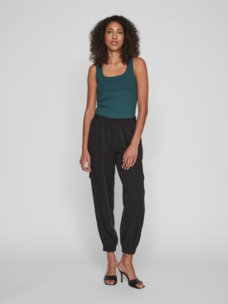 Kenza Sleeveless Tank Top | Ponderous Pine