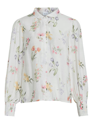 Ednana Long Sleeve Top | Snow White