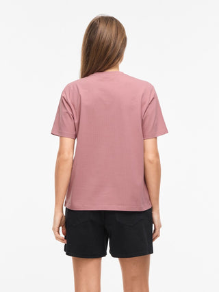 Nora Short Sleeve Tee  |  Nostalgia Rose