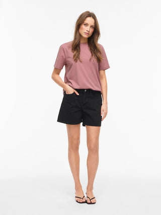 Nora Short Sleeve Tee  |  Nostalgia Rose