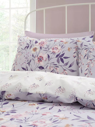 Isadora Floral Duvet Set | Lilac