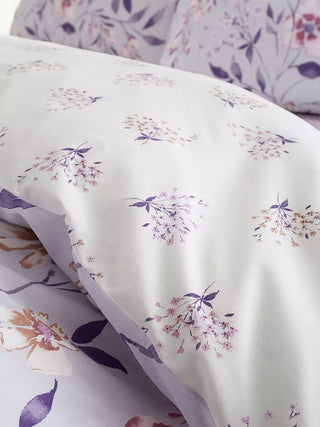 Isadora Floral Duvet Set | Lilac