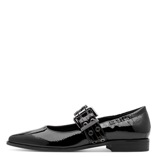 Apolo Ballerina Shoe | Black Patent