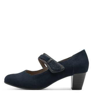 Abura Court Shoe | Navy