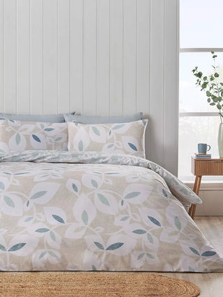 Inga Leaf Duvet Set | Natural