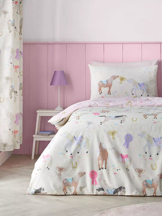 Happy Horses Duvet Set | Cream