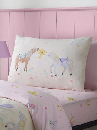 Happy Horses Duvet Set | Cream