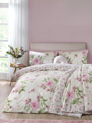 Avebury Floral Duvet Set | Cream