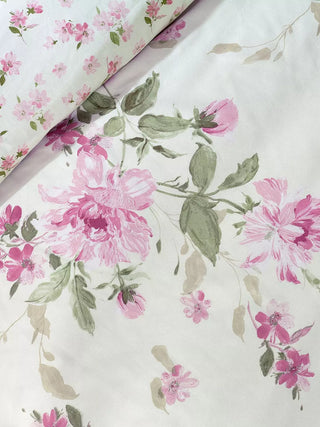 Avebury Floral Duvet Set | Cream
