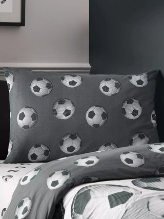 Football Duvet Set  | Grey