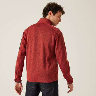 Men's Newhill Full Zip Fleece Red Ochre