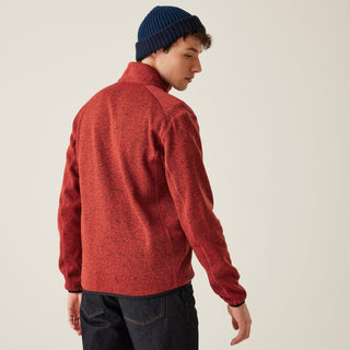 Men's Newhill Full Zip Fleece Red Ochre