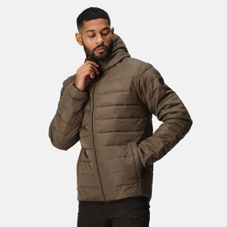 Men's Helfa Insulated Quilted Jacket Crocodile