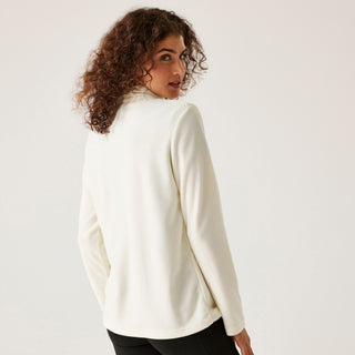 Women's Sweethart Lightweight Half-Zip Fleece Polar White Parchment