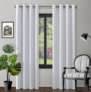 Ea Designs Daynight Black Out Eyelet Curtains Cloud
