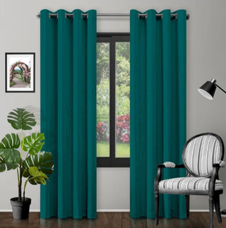 Ea Designs Daynight Black Out Eyelet Curtains Teal