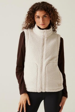 Women's Calmry Fleece Bodywarmer Light Vanilla