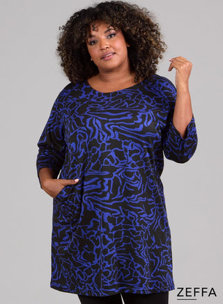 Edith Tunic Blue