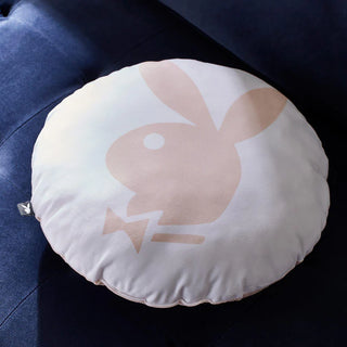Catherine Lansfield Iconic Bunny Round Cushion Pink
