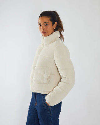 Abbey Jacket Stone White