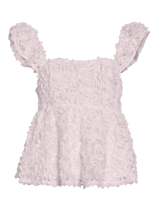 Rosie Sleeveless Square Neck Top | Cherry Blossom