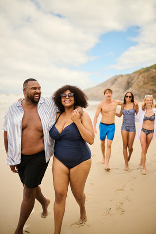 Women's Sakari Tummy Control Costume | Navy