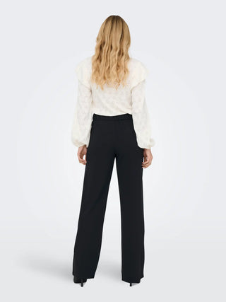 Rina Button Trousers | Black