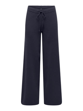 Sitter Mid Waist Wide Pants | Night Sky