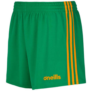 O'Neills Mourne Shorts Mirco-stripe Green and Amber