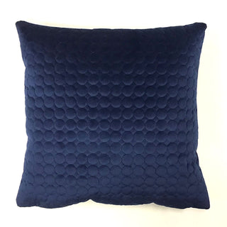 Circles Cushion Cover Royal Blue